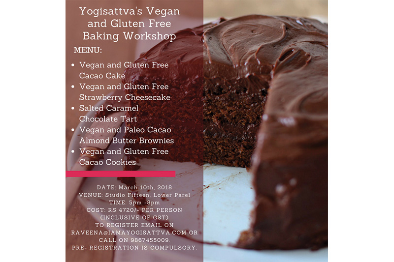 Yogisattva's Vegan and Gluten Free Baking Class