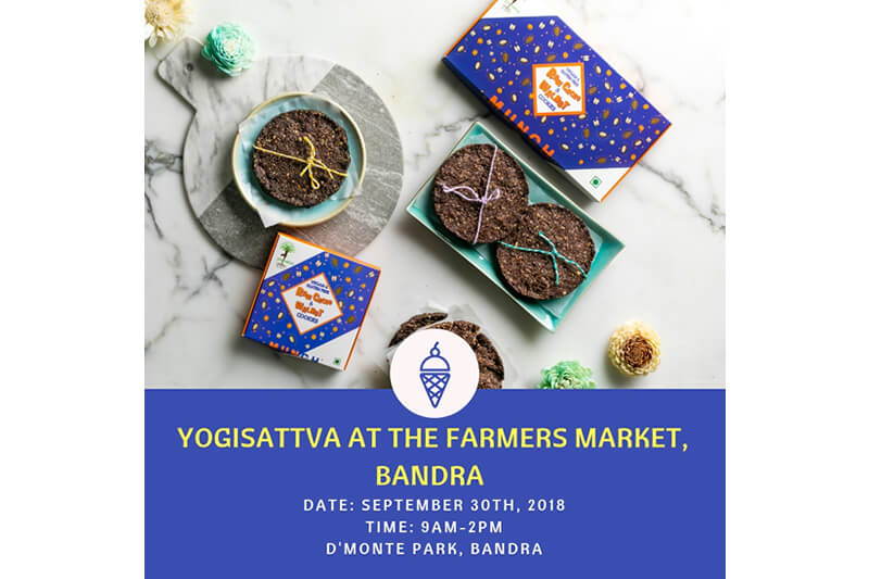 Yogisattva at the Bandra Farmer's Market at Bandra